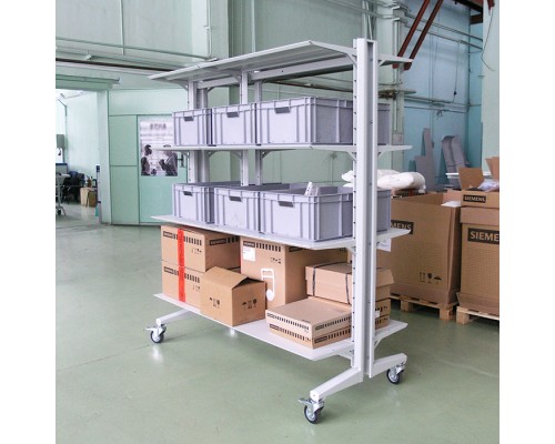 Полка усиленная цельнометаллическая 600х300